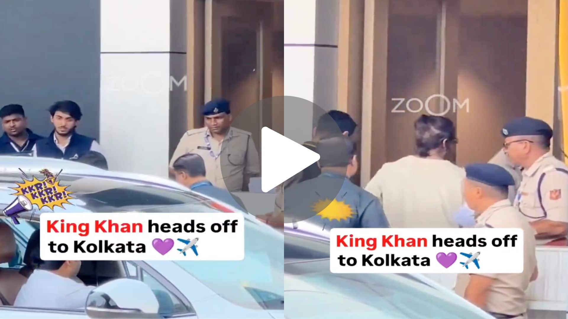 [Watch] Shah Rukh Khan Sets Off In Style To Support KKR In IPL 2024 Clash vs SRH